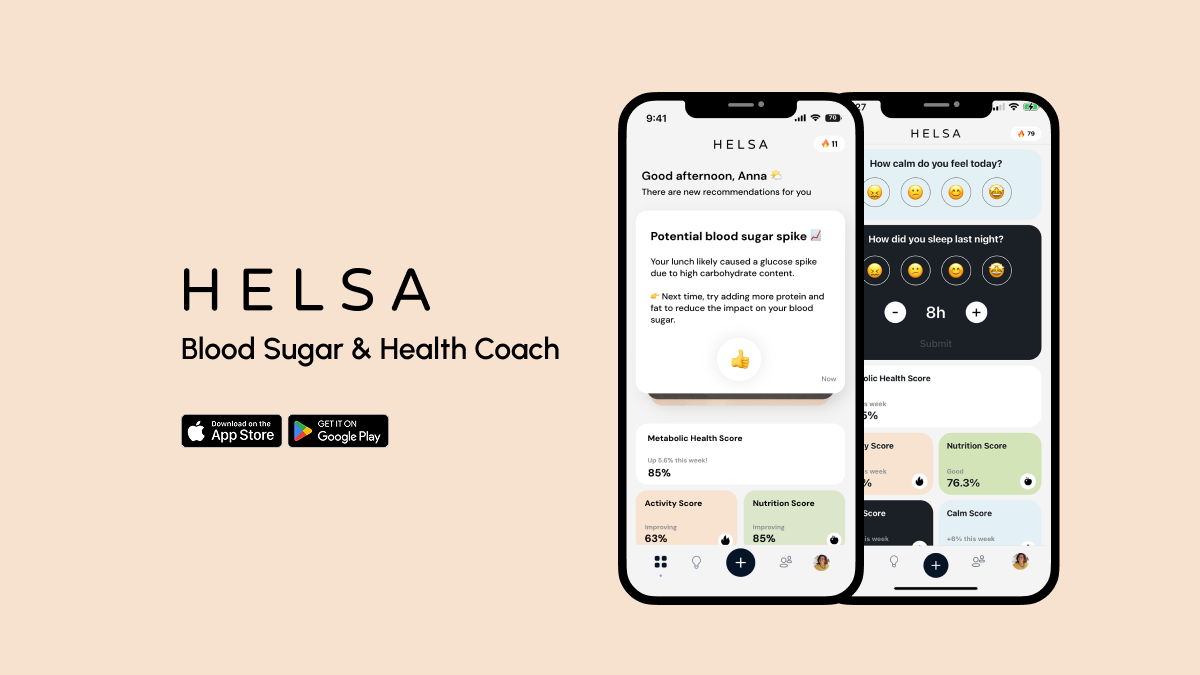 Launching: Helsa Health — A Science-Backed Metabolic Health Coach